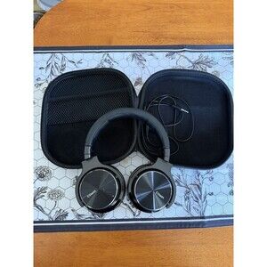 COWIN E7 Active Noise Cancelling Bluetooth Over-Ear Headphones - Black With Case